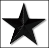Gemini Sign Letters - Cast Metal Plaques Colors 2025-Black