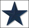 Gemini Sign Letters - Cast Metal Plaques Colors 2050-Dark Blue