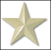 Gemini Sign Letters - Cast Metal Plaques Colors 2718-Ivory