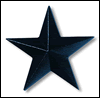 Gemini Sign Letters - Cast Metal Plaques Colors 2767-Midnight Blue