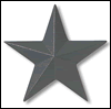 Gemini Sign Letters - Cast Metal Plaques Colors 4310-Dove Grey