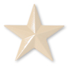 Gemini Sign Letters - Cast Metal Plaques Colors 4660-Desert Sand