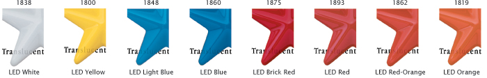 LED Formed Colors