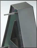 Fabricated Metal Sign Letters Lexan Back