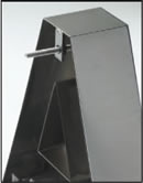 Fabricated Metal Sign Letters Side Mounting