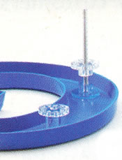 Formed Plastic Sign Letters Stud Pad Combo Mounting