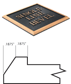 Single Line Bevel