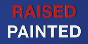 Raised Painted