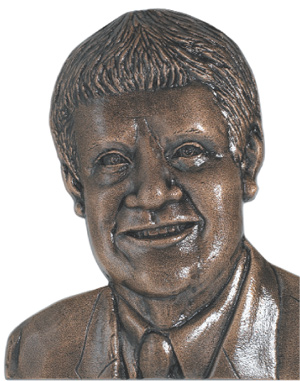 Metal Plaques Portrait Bas-Relief